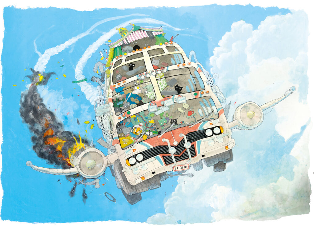 Jakob Martin Strid, Den fantastiske bus